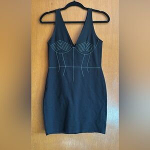 Topshop Black Mini Dress